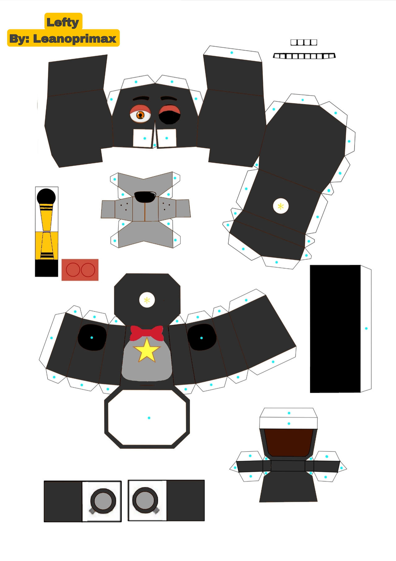 Lefty Document Lefty Papercraft by LEANOPRIMAX20 on DeviantArt