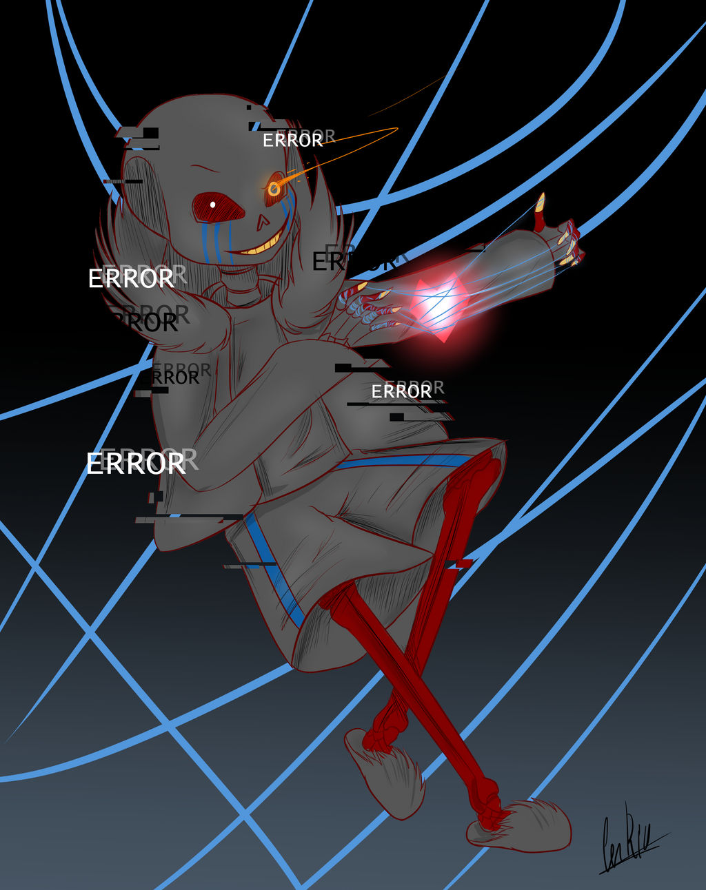 Error!Sans Sketch #1 by Irayuune on DeviantArt