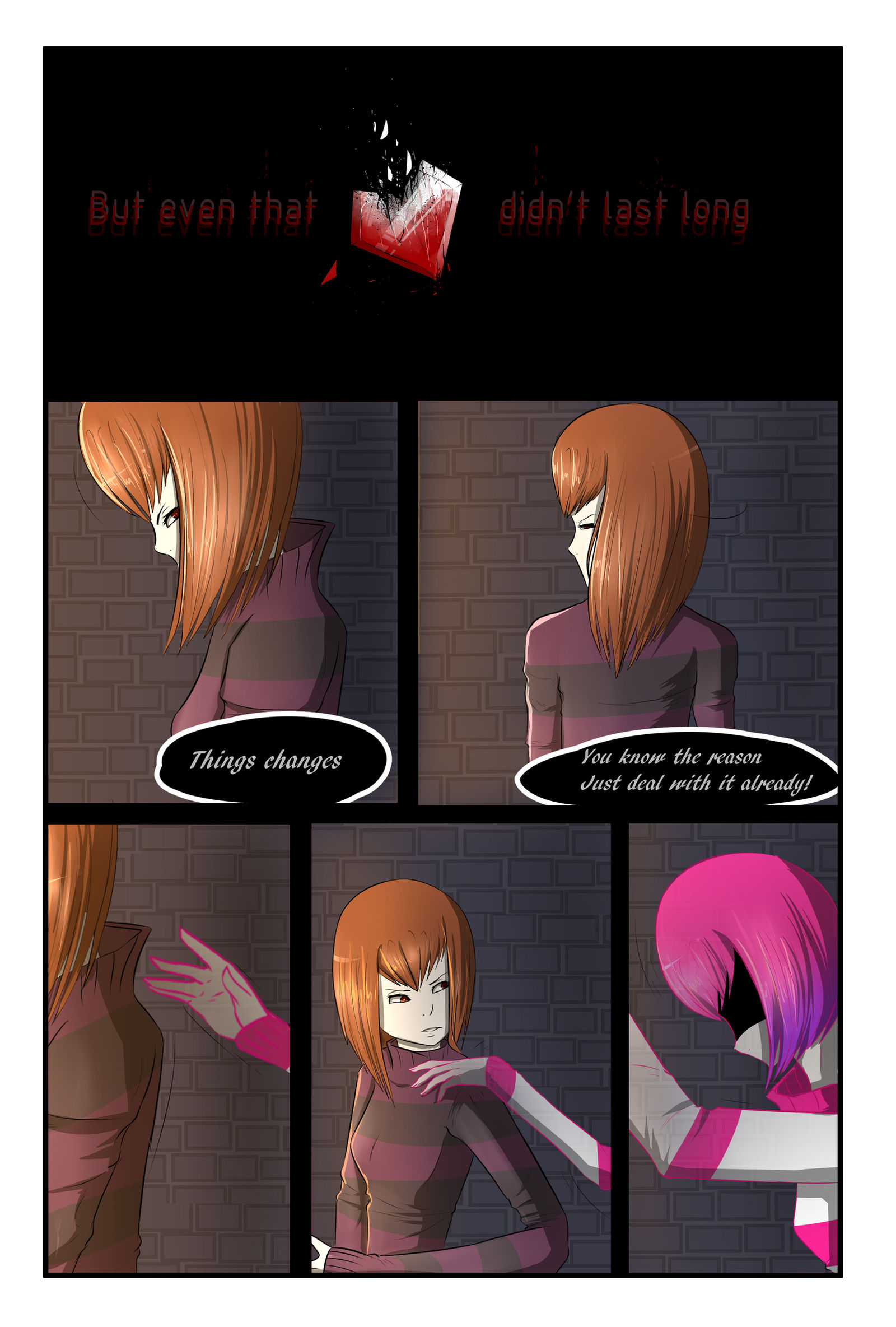 Crashtale Crashtale |Forgotten |Chapter 1 - pg - 20 by Irayuune on DeviantArt