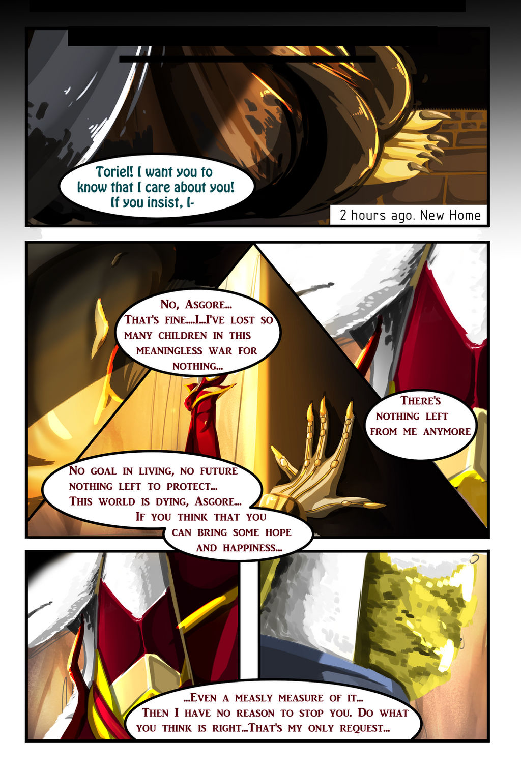 Crashtale Crashtale |Forgotten |Chapter 2 - pg - 6 by Irayuune on DeviantArt