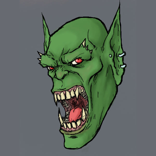 Orc head