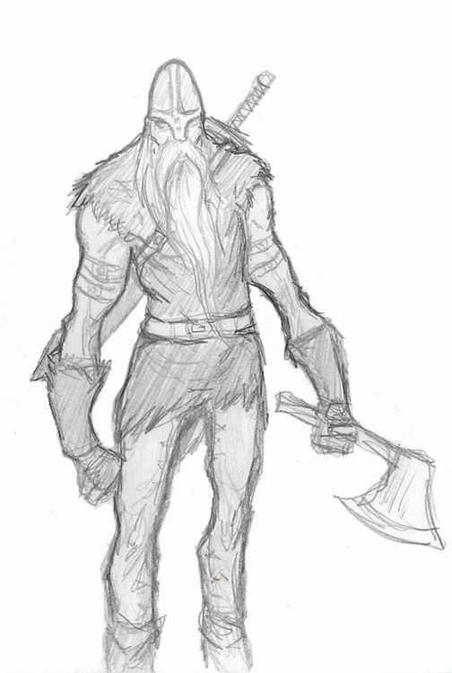 Coastman marauder sketch