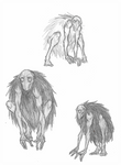 Boggart Sketches by OnHolyServiceBound