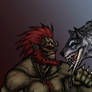 Orc and Warg
