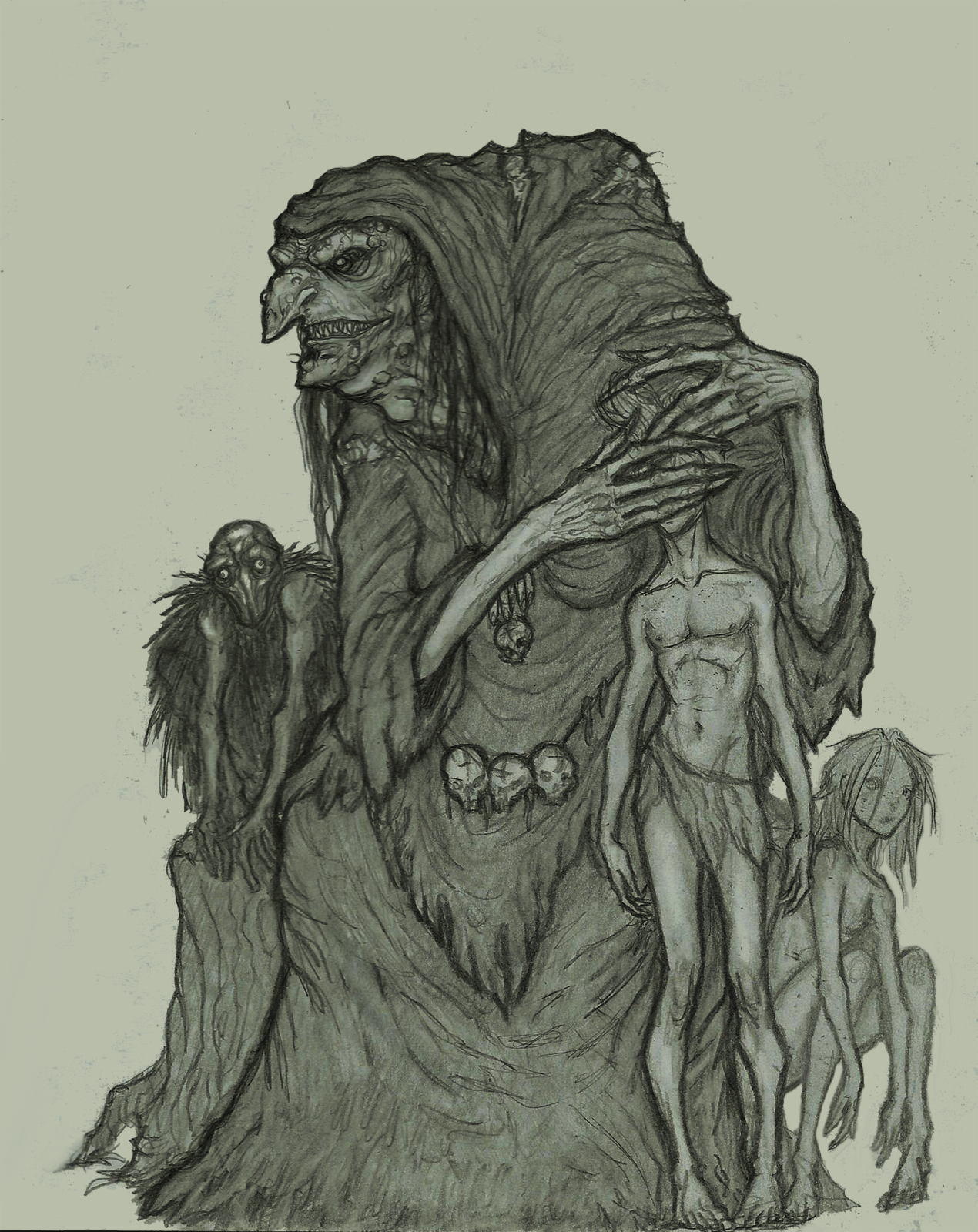 See No Evil: Great Hag concept