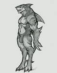 Shark Man by OnHolyServiceBound