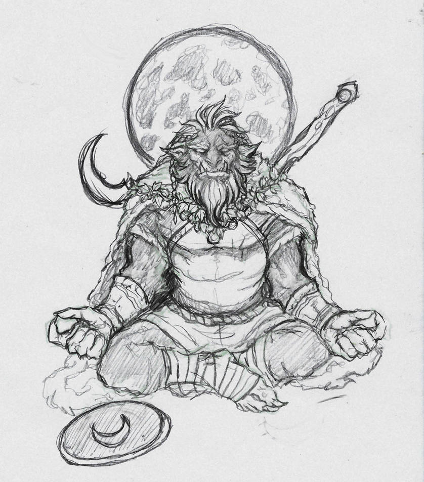Bugbear Monk Sketch by OnHolyServiceBound on DeviantArt