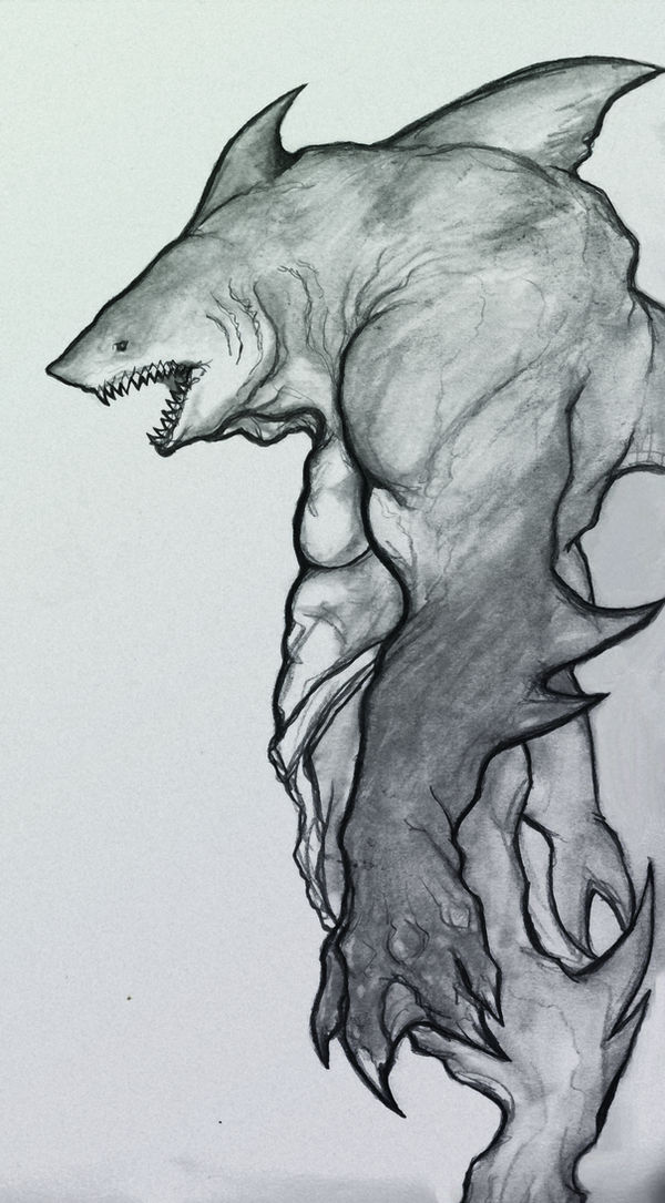Bipedal Shark Beast
