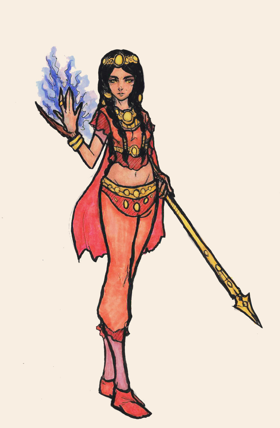 Middle Eastern Sorceress - Windmill Slam Games(Com