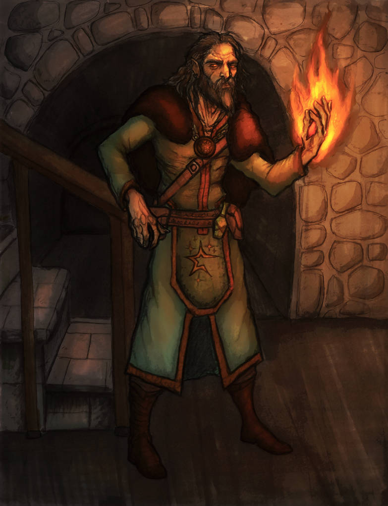 Fire Wizard Edit by OnHolyServiceBound on DeviantArt