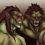 Orc Face Sketches Remake