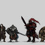 Tech Lineup Sketches Scaled Coloured