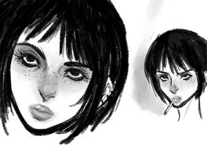 Gloria Head Sketches