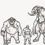 Ogres, Orcs and Trolls