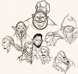 Head Sketches