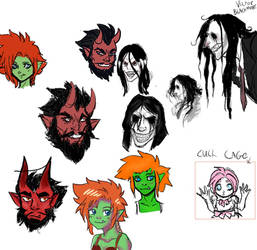 Magma Board Sketch Collab Draw each other's OCs 2
