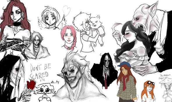 Magma: Assorted characters from Assorted settings