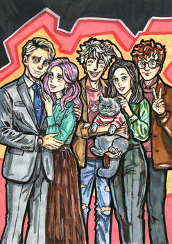 The Cat and his family