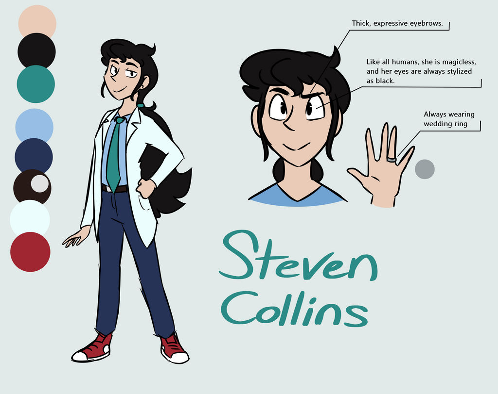 Steven Model Sheet (Chapter 5 Opening) by King-Pika on DeviantArt