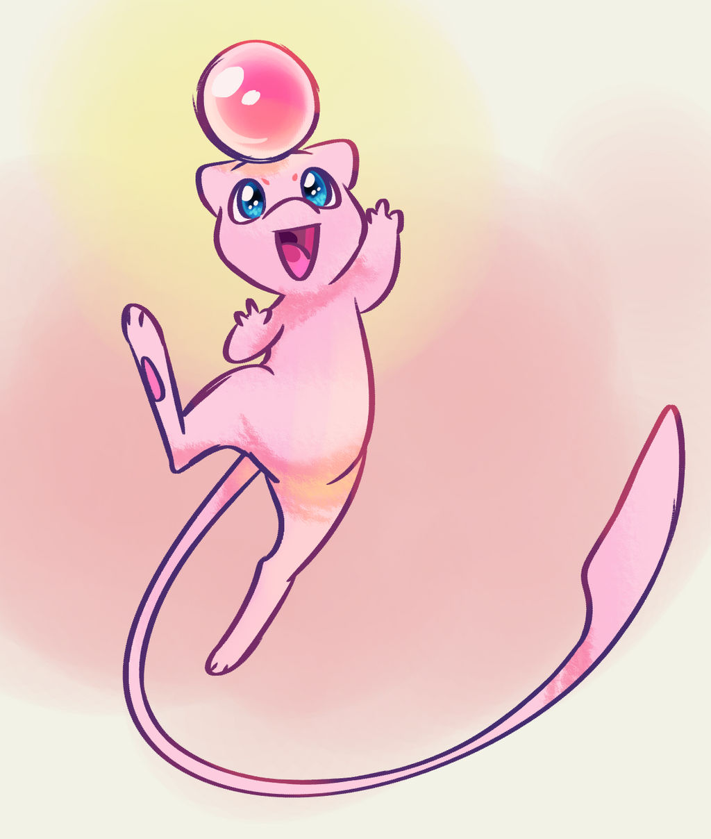Mew Pearl by King-Pika on DeviantArt