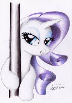 Rarity takes Manehattan