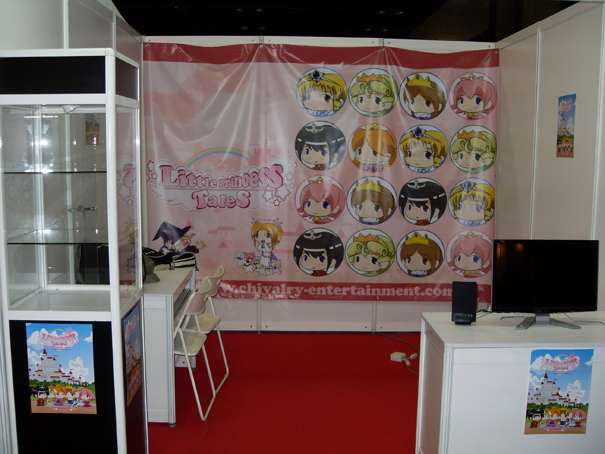 our humble booth