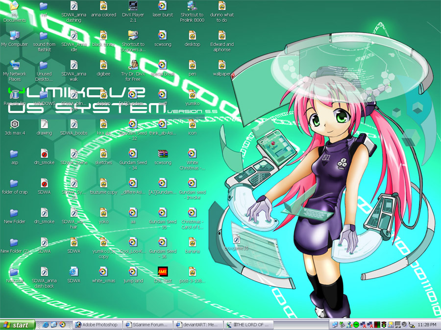 Yumiko OS Desktop