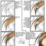 Simple tutorial on anime hair.