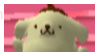 silly pompompurin sanrio stamp