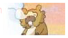 bidoof pokemon stamp
