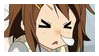 yui hirasawa k-on anime stamp