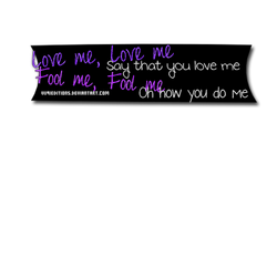 Texto PNG Love Me