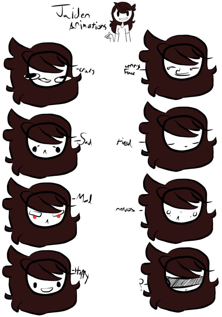 Jaiden Animations Face Drawing by Magicalflyinglion on DeviantArt