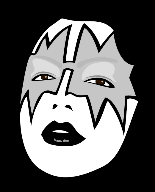 Ace Frehley Makeup Template Ace Frehley Makeup Template