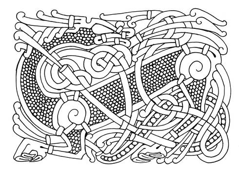 Random norse knotwork