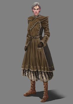 Steampunk character
