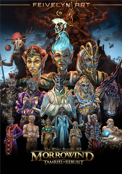 Tamriel Rebuilt - Promotional Poster