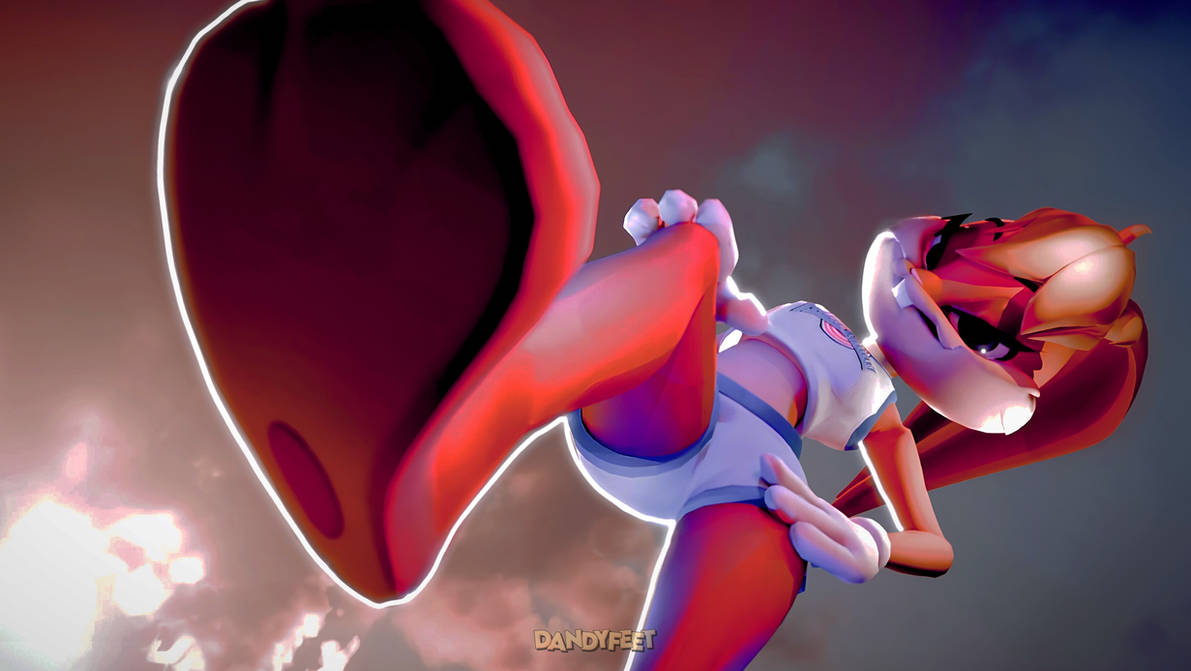 Barefoot Bunny Badass (Lola Bunny Looney Tunes)