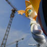 Some Tails A Foot (Sonic and Tails)