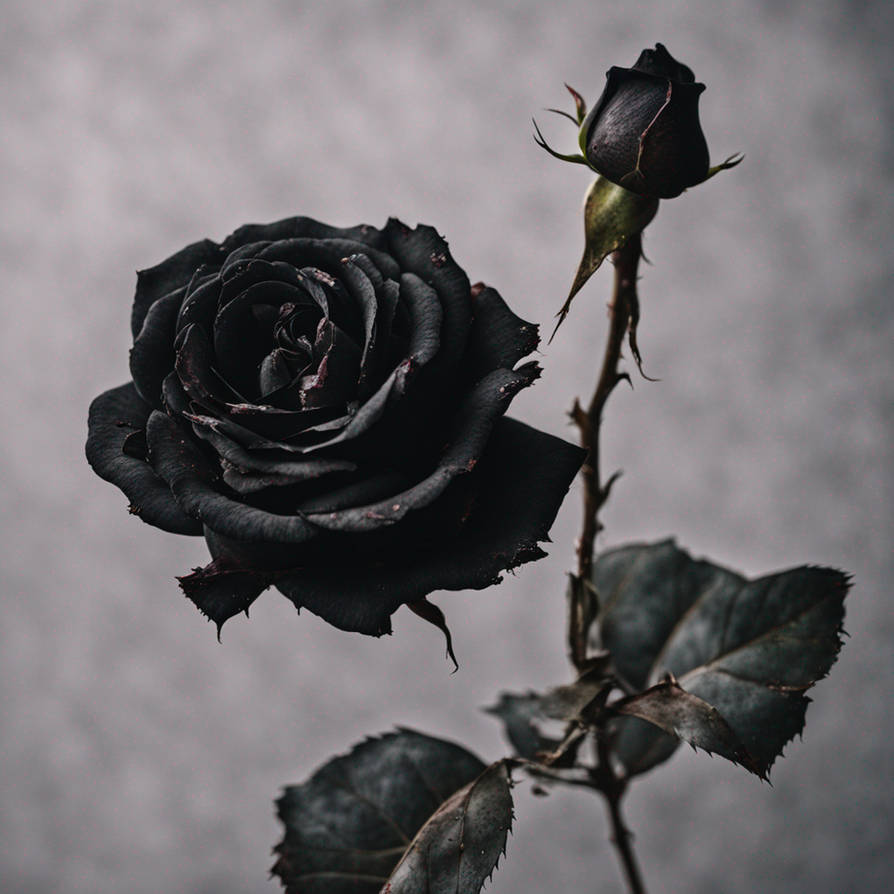 Black Dead Roses A black withered rose by Nativelight on DeviantArt