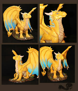 Dragoniade Sculpture by Yamiyo