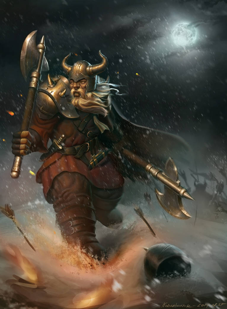 Hyperborean warrior by Naranb Hyperborean warrior by Naranb