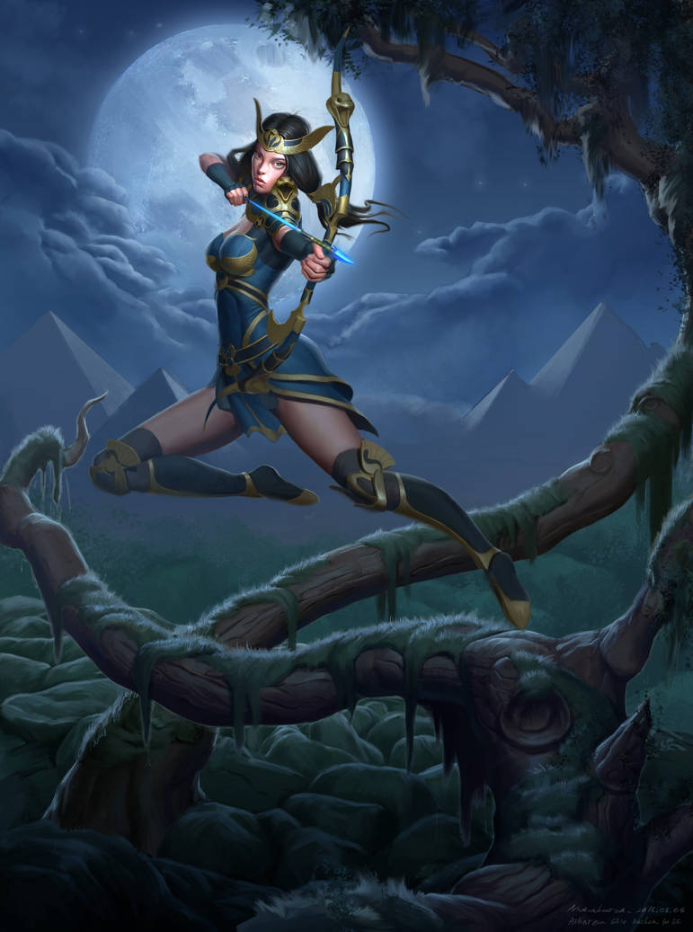Atlantean Elite archer by Naranb Atlantean Elite archer by Naranb