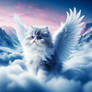 cat with wings heavenly gorgeous romantic