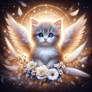 cat with wings heavenly gorgeous romantic