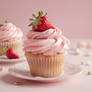 sweet cupcake food digital illustration