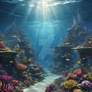 underwater tropical scenery wildlife sea