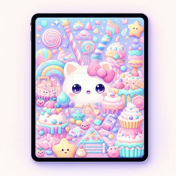 kawaii ipad digital art cute