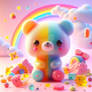 gummy bears rainbow cute pastels