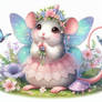 rat in fairy costume kawaii fantasy cgi